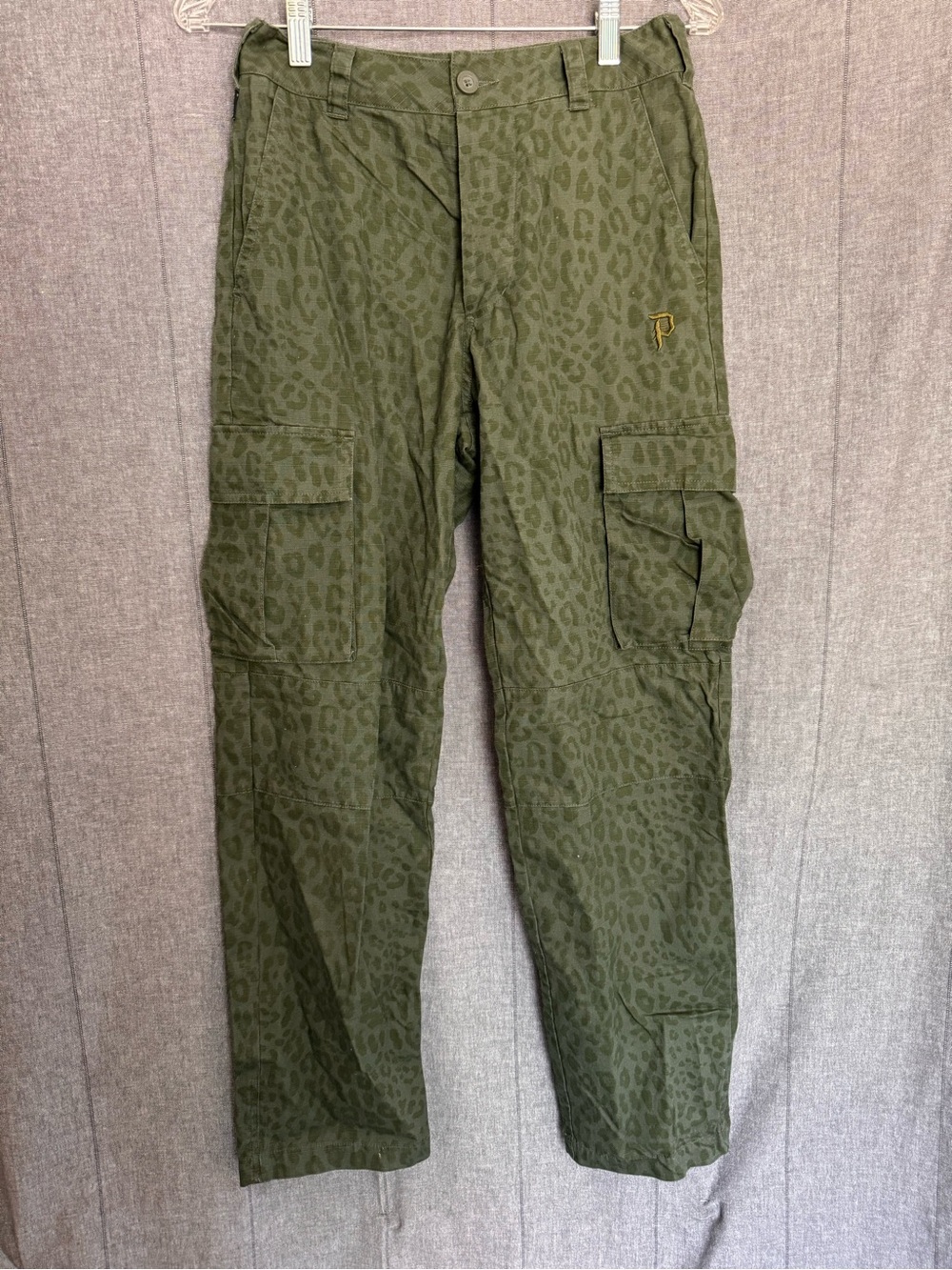 Primitive Skateboarding Leopard Print Cargo Pant Military Fatigue Streetwear 28
